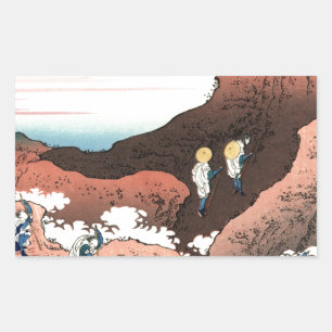 Klimmen_op_Mt._Fuji.jpg Rechthoekige Sticker