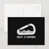 Klimmen Rock Bergen Klimmer Klimmen Gift Idee Briefkaart (Voorkant / Achterkant)