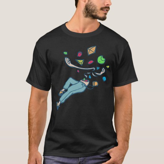 Klimmen T-shirt (Voorkant)