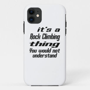 Klimmen THING-ONTWERPEN iPhone 11 Hoesje