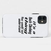 Klimmen THING-ONTWERPEN Case-Mate iPhone Case (Achterkant (horizontaal))