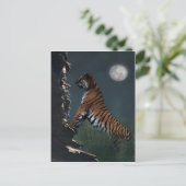 Klimmen van tijgers briefkaart (Staand voorkant)