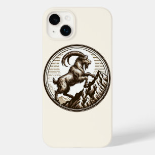 Klimmende berggeit Steenbok Verjaardag Zodiac Case-Mate iPhone 14 Plus Hoesje