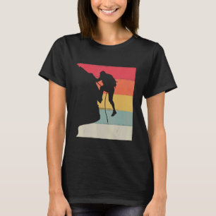 Klimmer Klimt Boulderen Gratis Snelheid Solo Vinta T-shirt