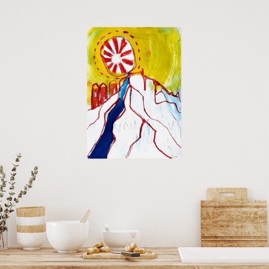 klimmer poster (Keuken)