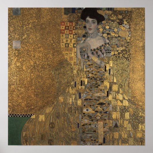 Klimt - Adele Bloch-Bauer 1907 Poster (Voorkant)