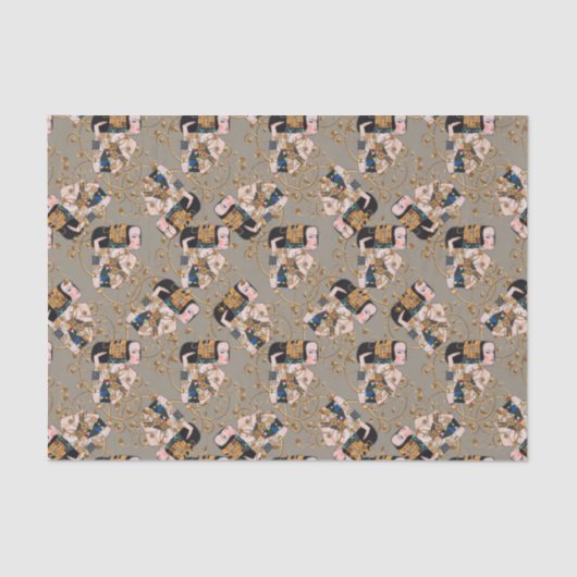 Klimt arabesque Tissue Paper Tissuepapier (Voorkant)