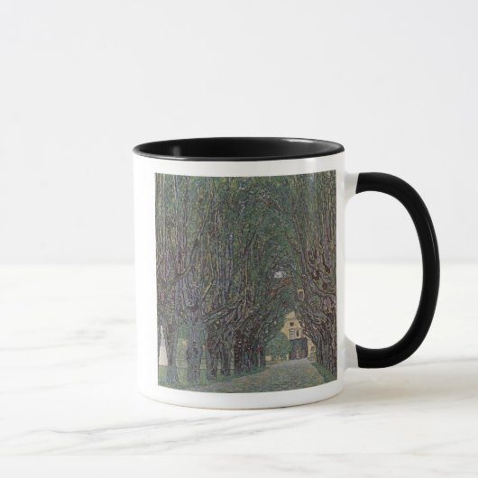 Klimt - avenue dans la tasse de parc de Schloss (Droite)