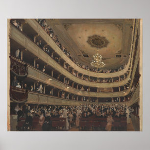 Klimt Burgtheater Wenen – Kunstdruk Poster