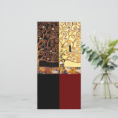 Klimt, De Kus, Art Bladwijzer Kaart (Staand voorkant)