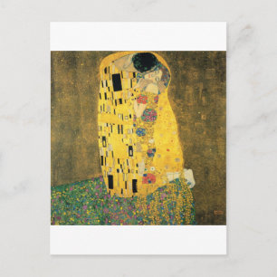 Klimt - De kus Briefkaart