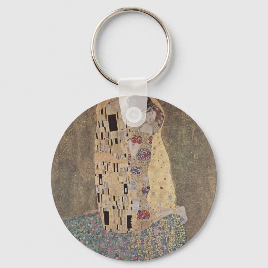 Klimt - De kus Sleutelhanger (Voorkant)