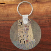 Klimt - De kus Sleutelhanger (Voorkant)