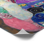 Klimt - De maagd Poster (Hoek)