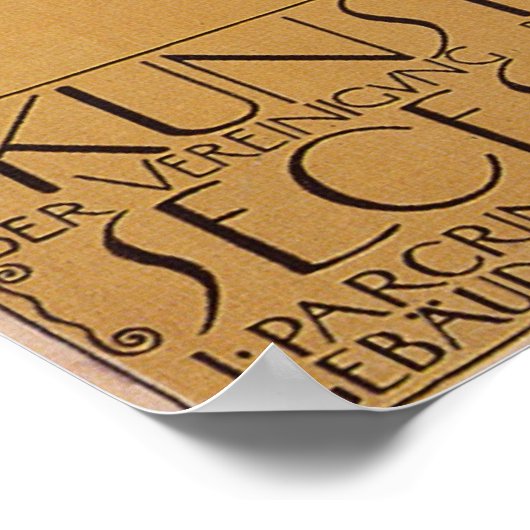 Klimt ~ eerste tentoonstelling over het Poster van (Hoek)