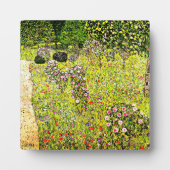 Klimt - Fruit Garden met Rozen, Gustav Klimt art, Fotoplaat (Voorkant)