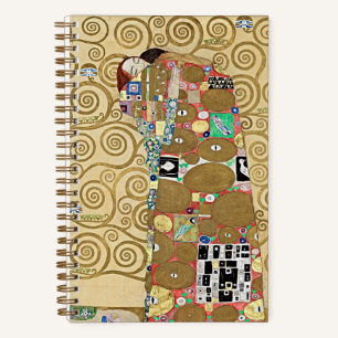 Klimt Fulfillment Art Nouveau Notitieboek