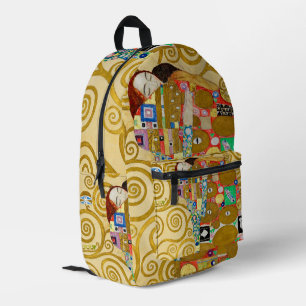 Klimt Fulfillment Mozaïek: Vintage Stoclet Fries Bedrukte Rugzak