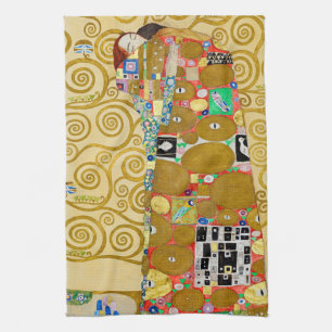 Klimt Fulfillment Mozaïek: Vintage Stoclet Fries Theedoek