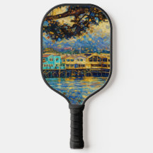 Klimt-geïnspireerde Gouden Monterey Harbor Dromen