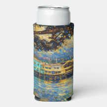 Klimt-geïnspireerde Gouden Monterey Haven Dromen
