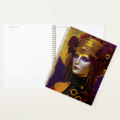 Klimt Geïnspireerde koningin Goddess Planner (Display)