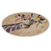 Klimt Giraffe | Bodemteelt Snijplank (Hoek)