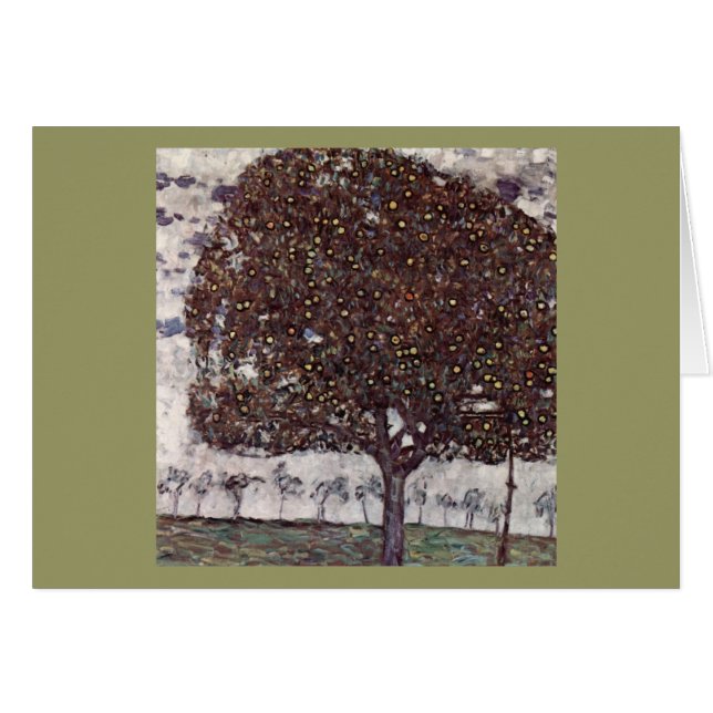 Klimt, Gustav : Apfelbaum II (Devant horizontal)