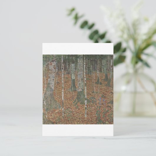 Klimt, Gustav-Birkenwald Briefkaart (Staand voorkant)