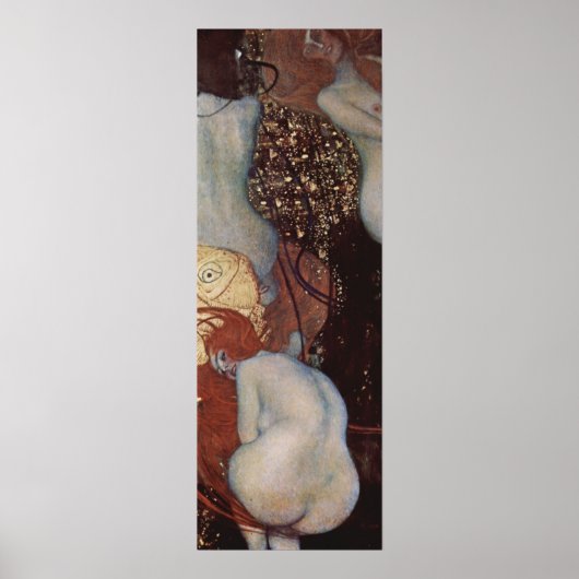 Klimt, Gustav Goldfish Poster (Voorkant)