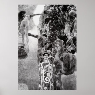 Klimt Gustav ~ Poster de médecine 1907