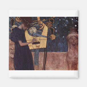 Klimt Gustav The Music Magneet