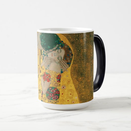 Klimt // Het kus schilderen Magische Mok (Voorkant rechts)
