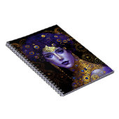Klimt Inspiré Queen Goddess Carnet (Côté Droit)