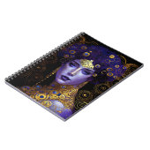 Klimt Inspiré Queen Goddess Carnet (Côté gauche)
