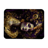 Klimt Inspiré Queen Goddess Magnet (Horizontal)