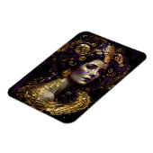 Klimt Inspiré Queen Goddess Magnet (Côté Gauche)