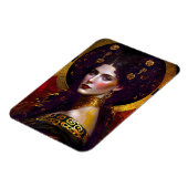 Klimt Inspiré Queen Goddess Magnet (Côté Gauche)