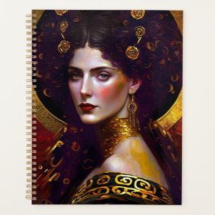 Klimt Inspiré Queen Goddess Planner
