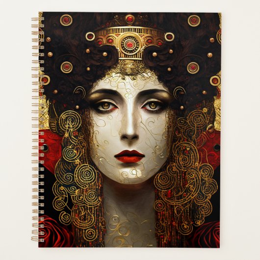 Klimt Inspirée Déesse Reine (Devant)