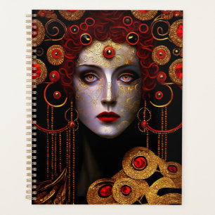 Klimt Inspirée Déesse Reine
