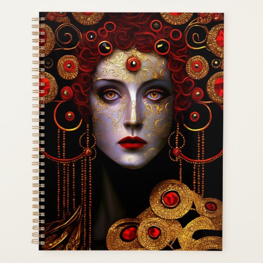 Klimt Inspirée Déesse Reine (Devant)
