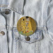 Klimt is de Kus Ronde Button 7,6 Cm (In situ)