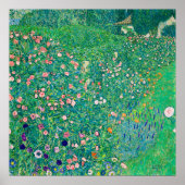 Klimt Italiaans landschap herstelde Afbeelding kle Poster (Voorkant)