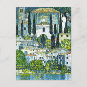 Klimt - Kerk in Cassone Briefkaart