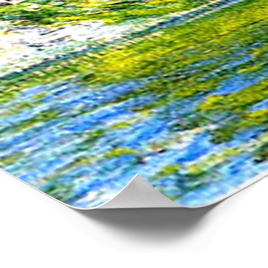 Klimt - Kerk in Cassone Poster (Hoek)