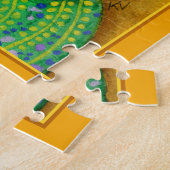 Klimt Kiss Gold Cat spoof jigsaw puzzle (Côté)