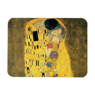 Klimt : Le Kiss Art Premium Magnet