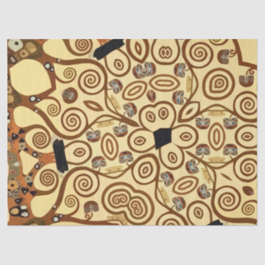Klimt motive Tissue Paper Tissuepapier (Voorkant)