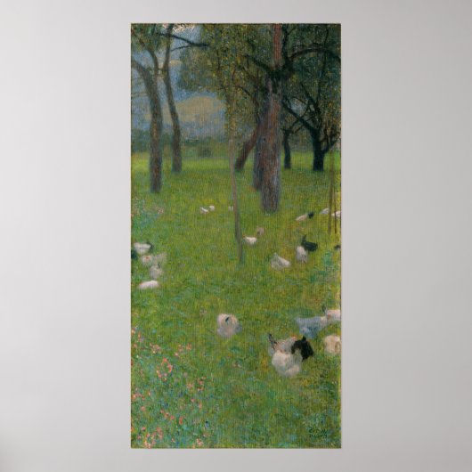Klimt - na de regen poster (Voorkant)